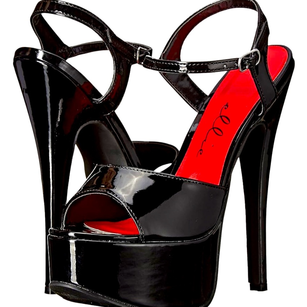 NEW W/BOX! Ellie patented leather black dancer shoes “Bed slippers “ Sz 8